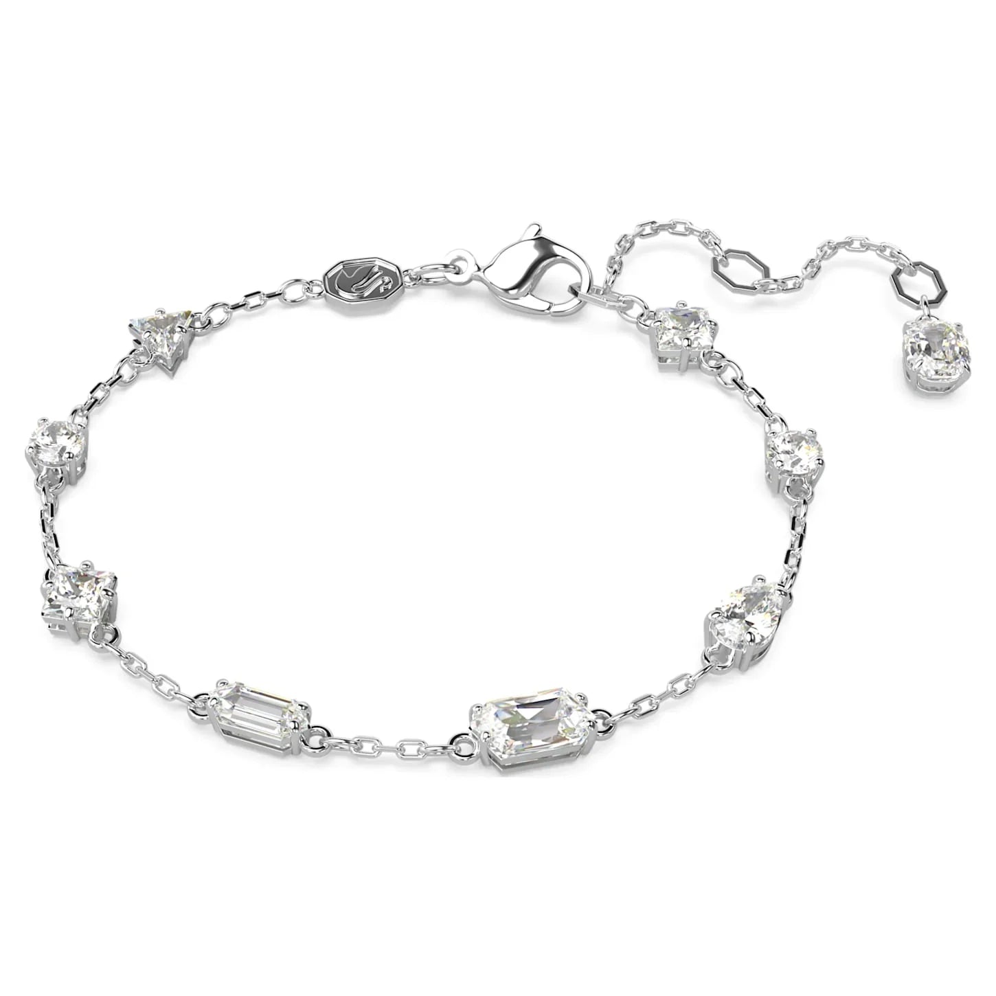 Swarovski-Armband – Mesmera – verschiedene Größen – Weiß und Silber