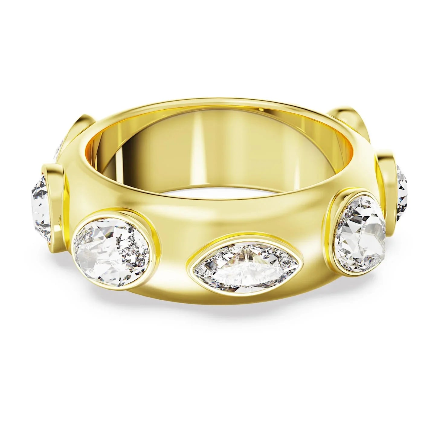 Anillo Dextera Mujer Oro Blanco – Swarovski