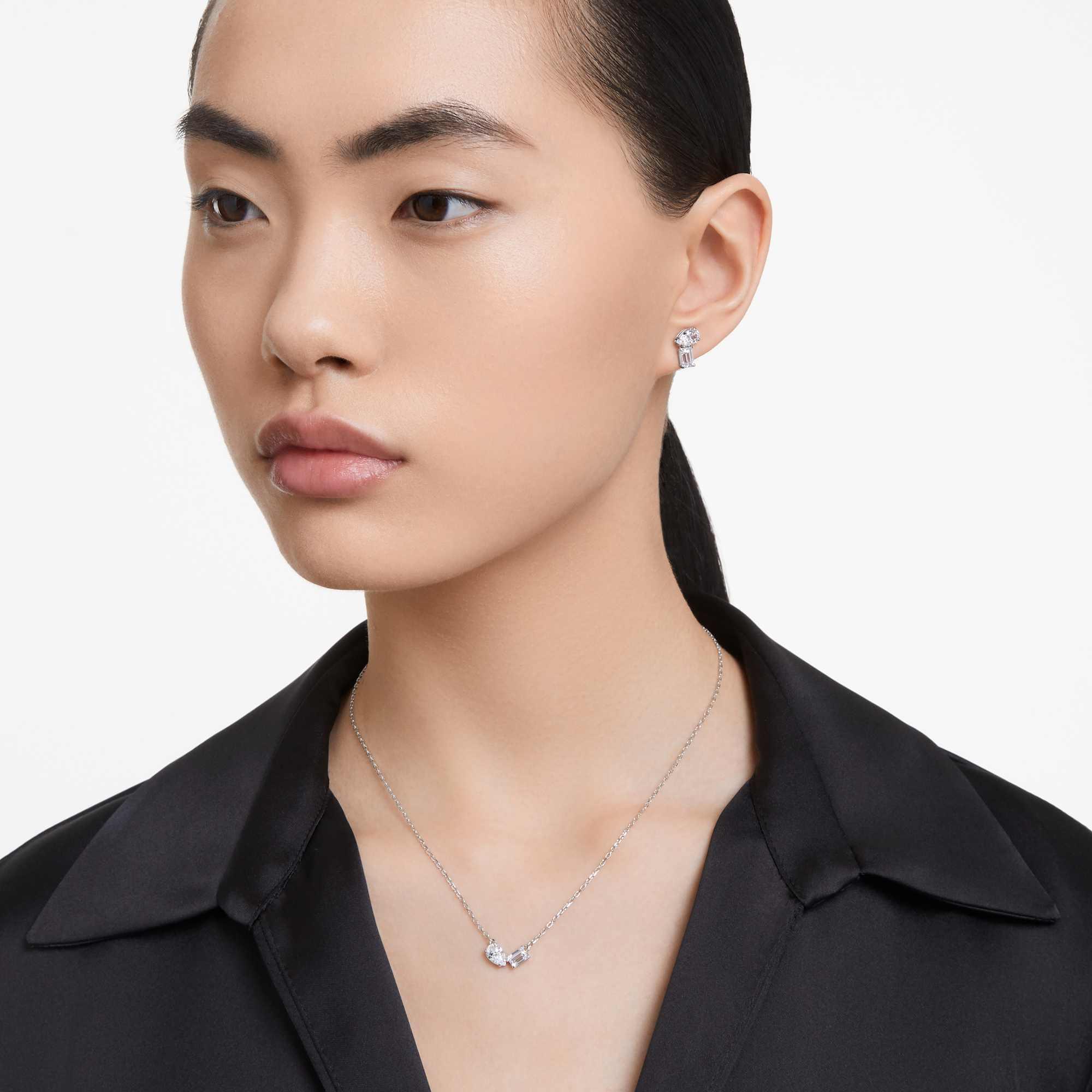 Swarovski-Juwel – Mesmera – verschiedene Größen – Weiß und Silber, Ansicht 2