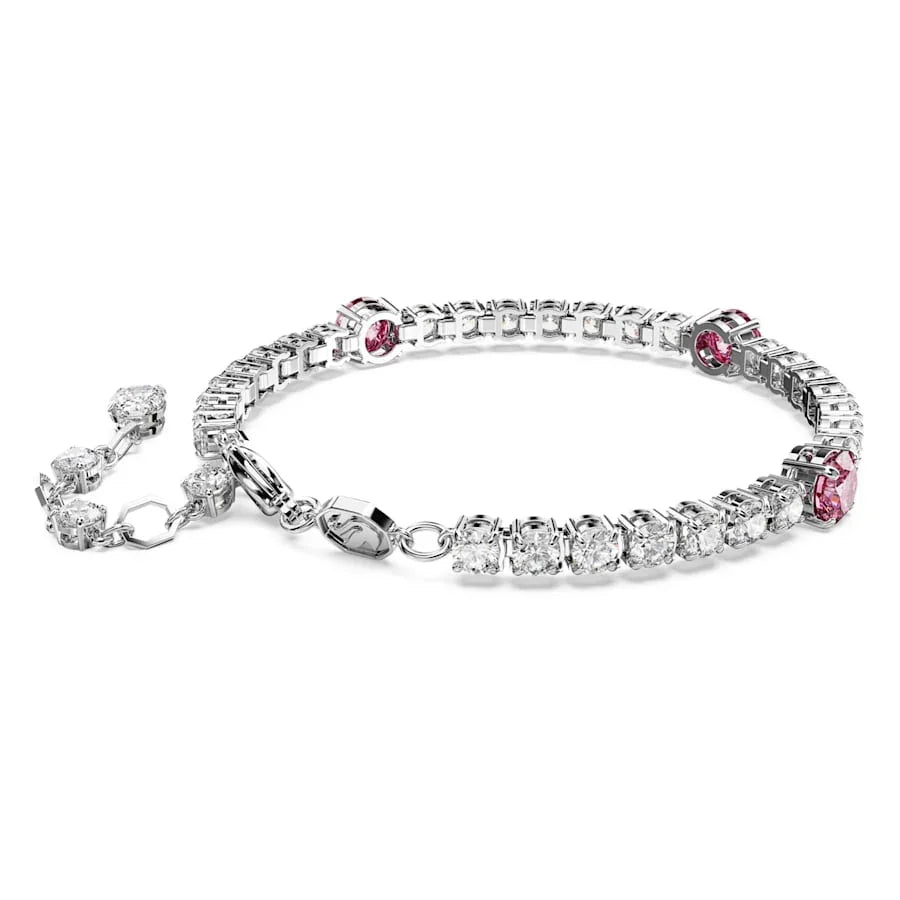 Matrix - Tênis - Prata Rosa - Pulseira - Swarovski view 4