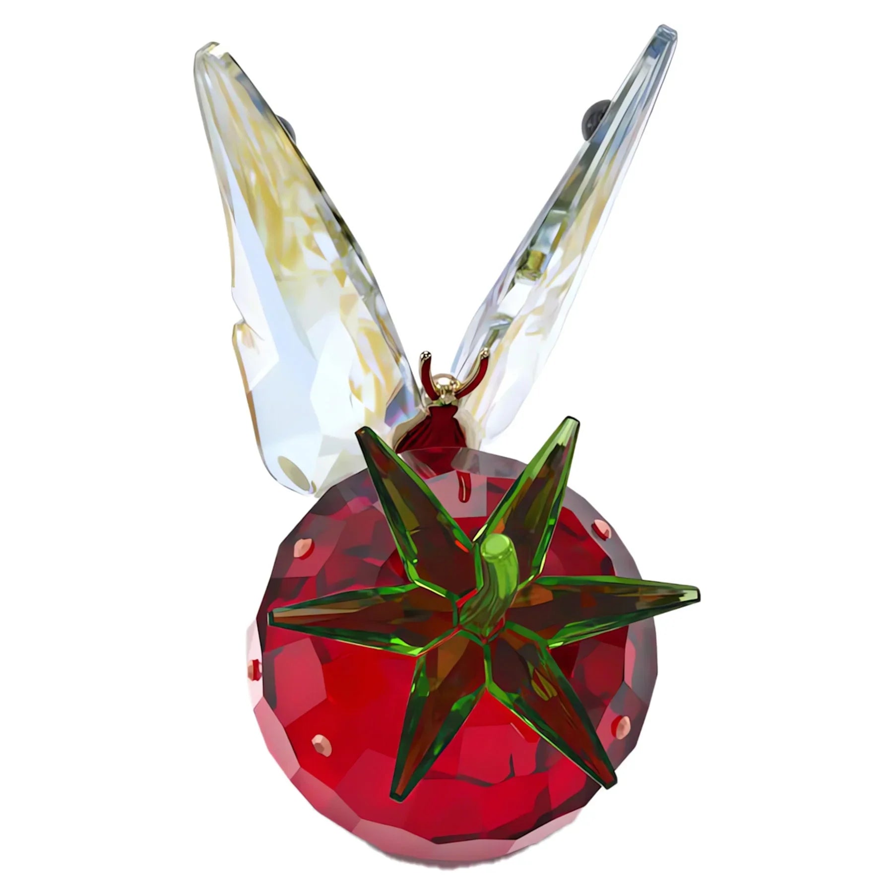 Figurina Idyllia Farfalla e Fragola – Swarovski vista 3
