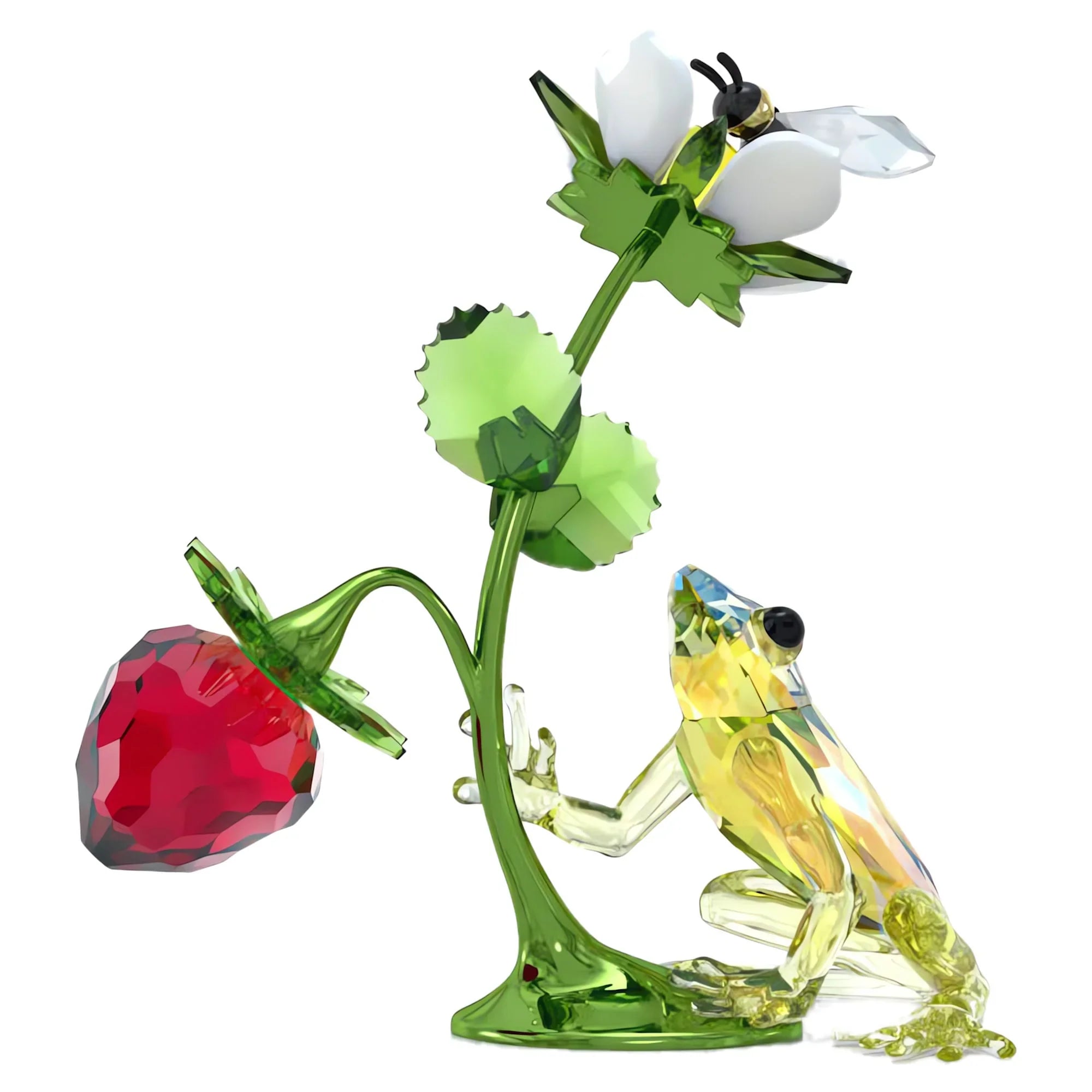 Estatueta de sapo Idyllia – vista Swarovski 2
