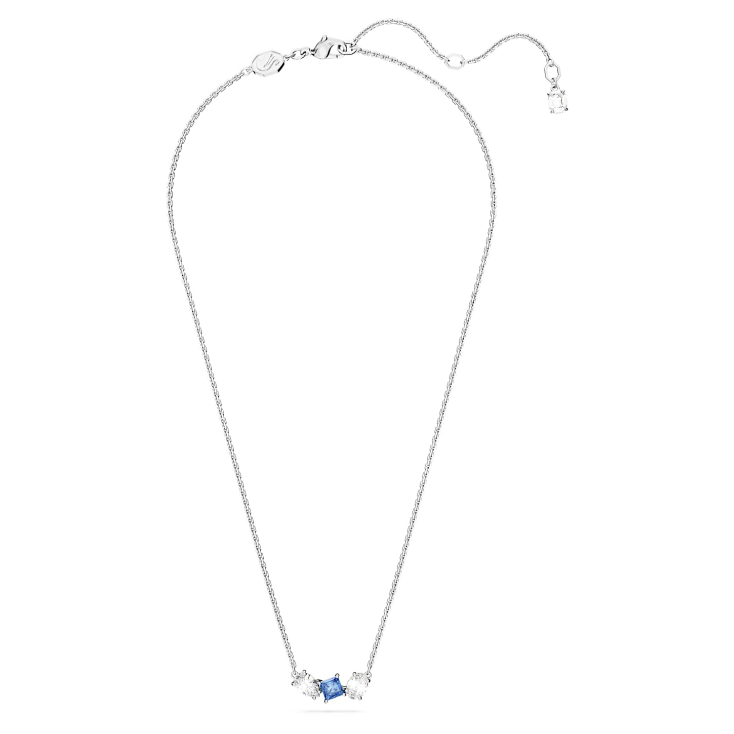 Silver Blue Mesmera Pendant Various Sizes – Swarovski