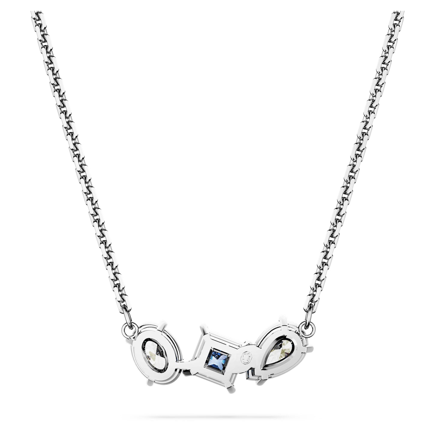 Silver Blue Mesmera Pendant Various Sizes – Swarovski