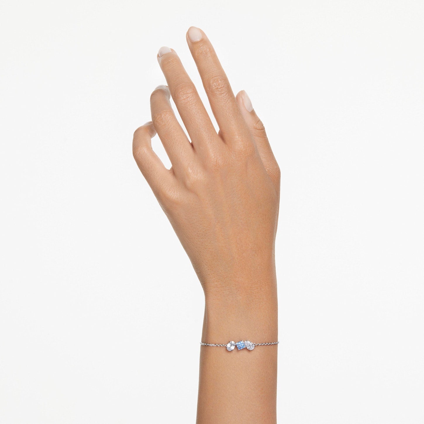 Swarovski-armband - Mesmera - Olika storlekar - Blå & Silvervy 2