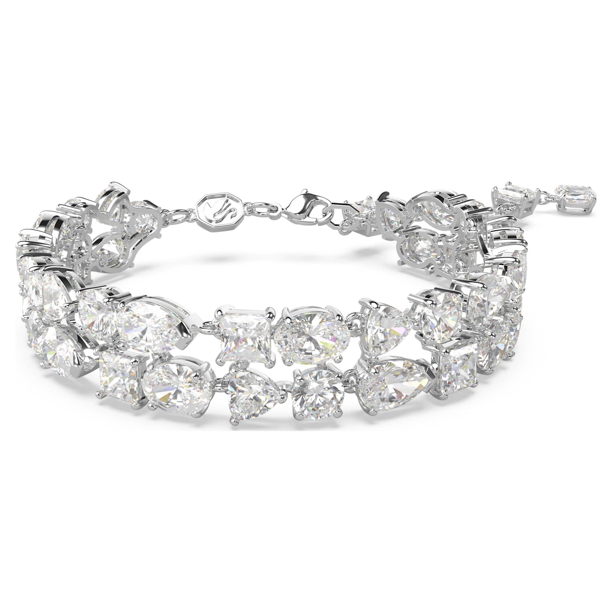 Mesmera - White Silver - Náramek - Swarovski