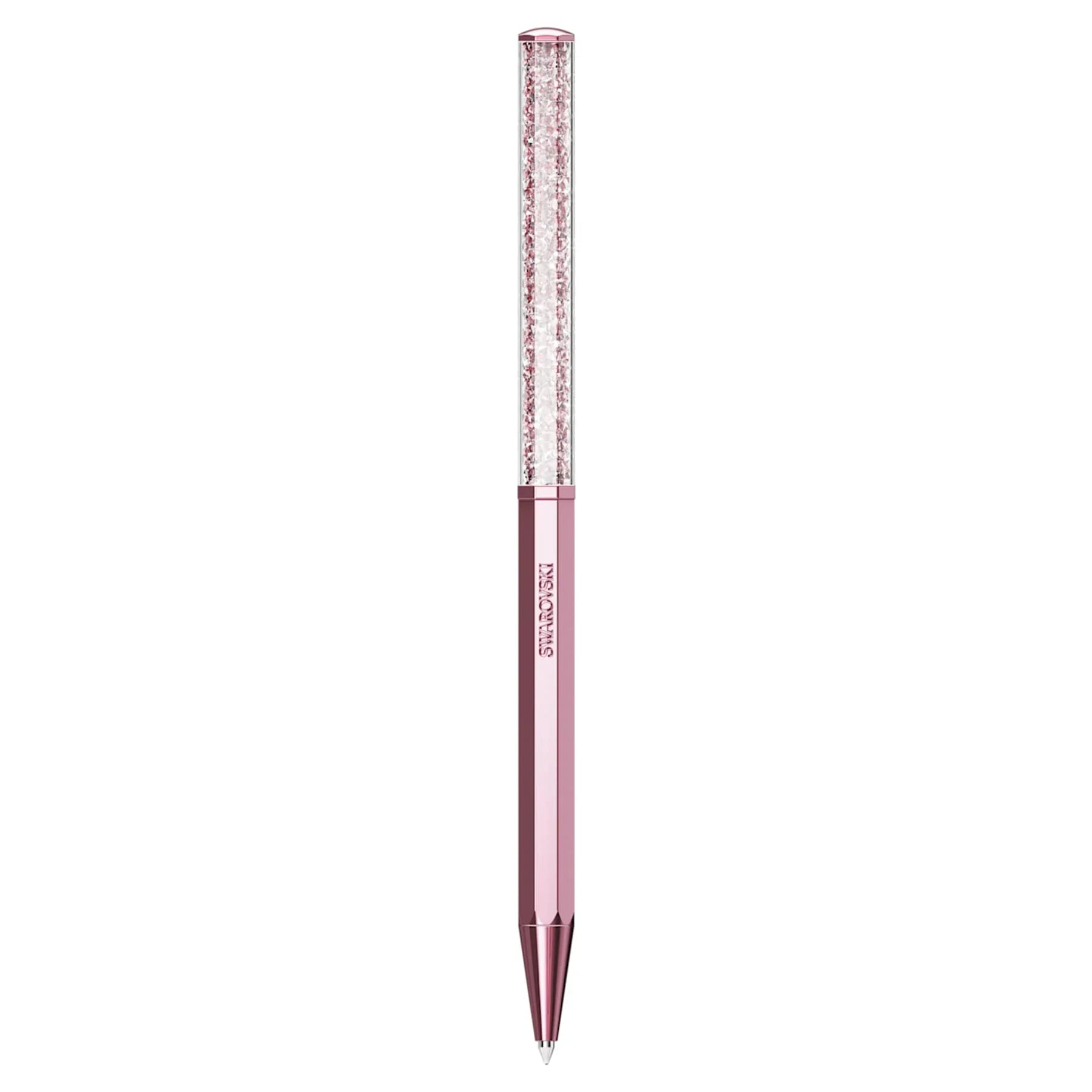 Crystalline - Octagonal - Pink - Ballpoint Pen - Swarovski view 3