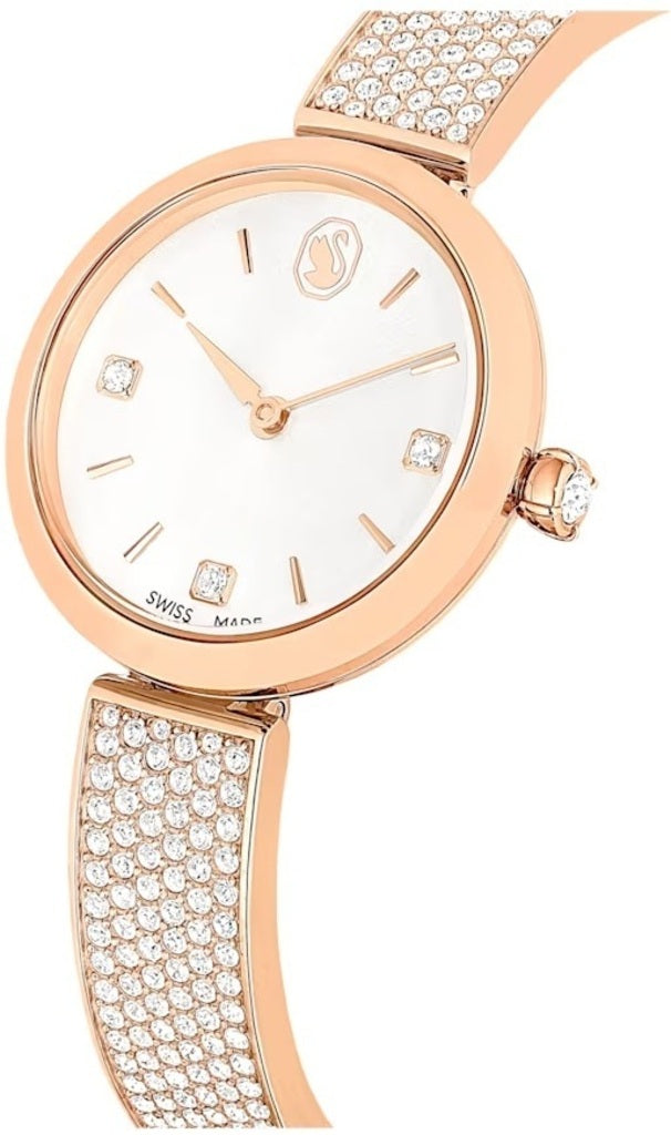 Illumina White Crystal Women's Watch - Rose gold – Swarovski