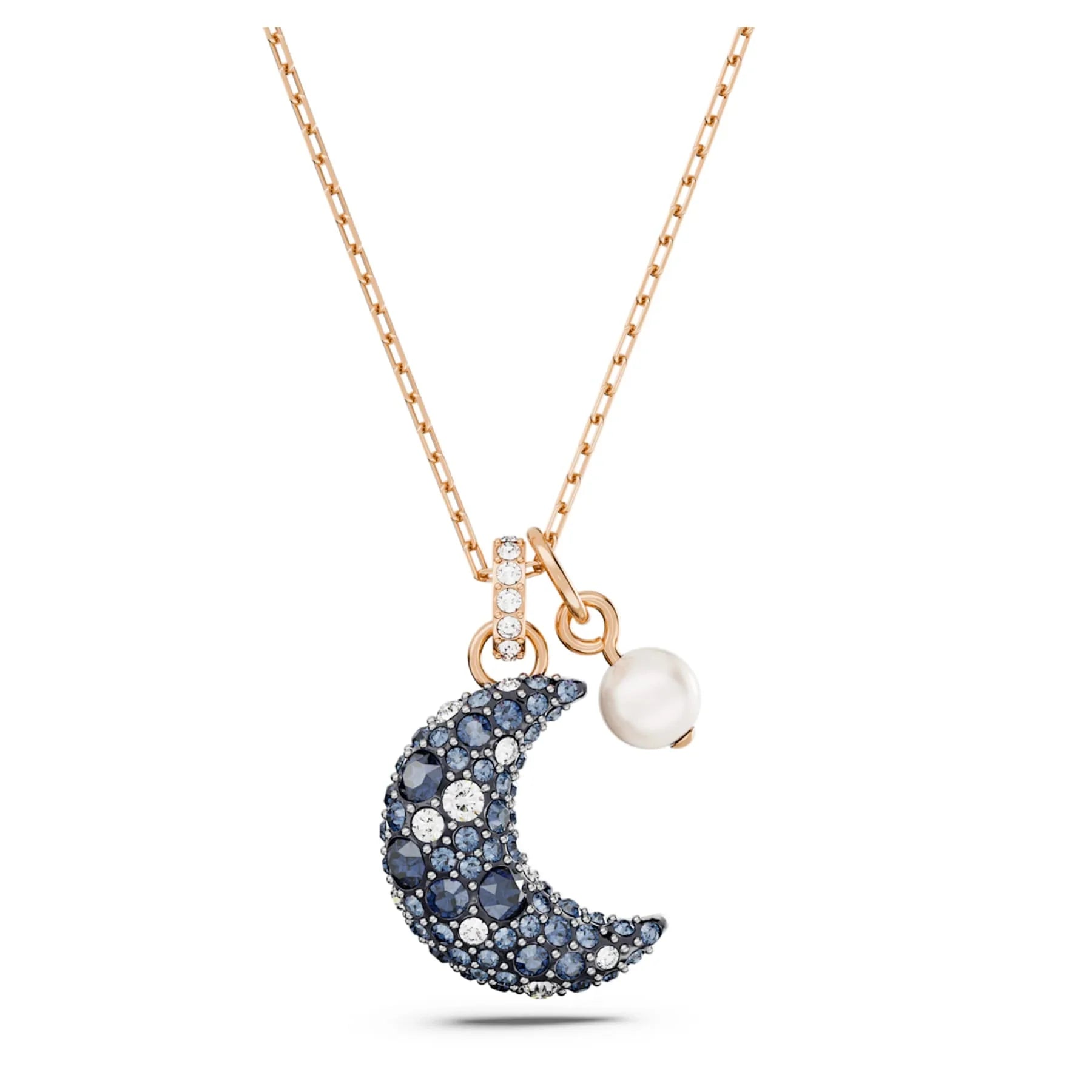 Colgante Swarovski - Sublima - Luna - Multicolor y Rosado
