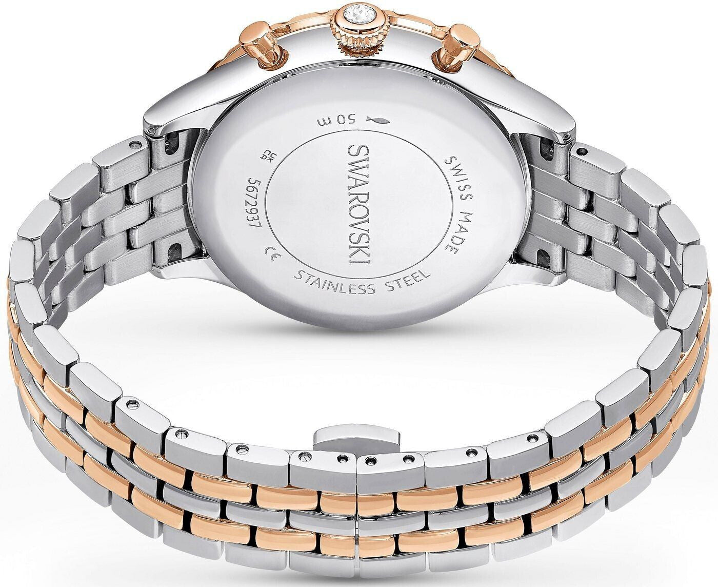 Octea Chrono Women's Watch Metal Rose Gold - Swarovski