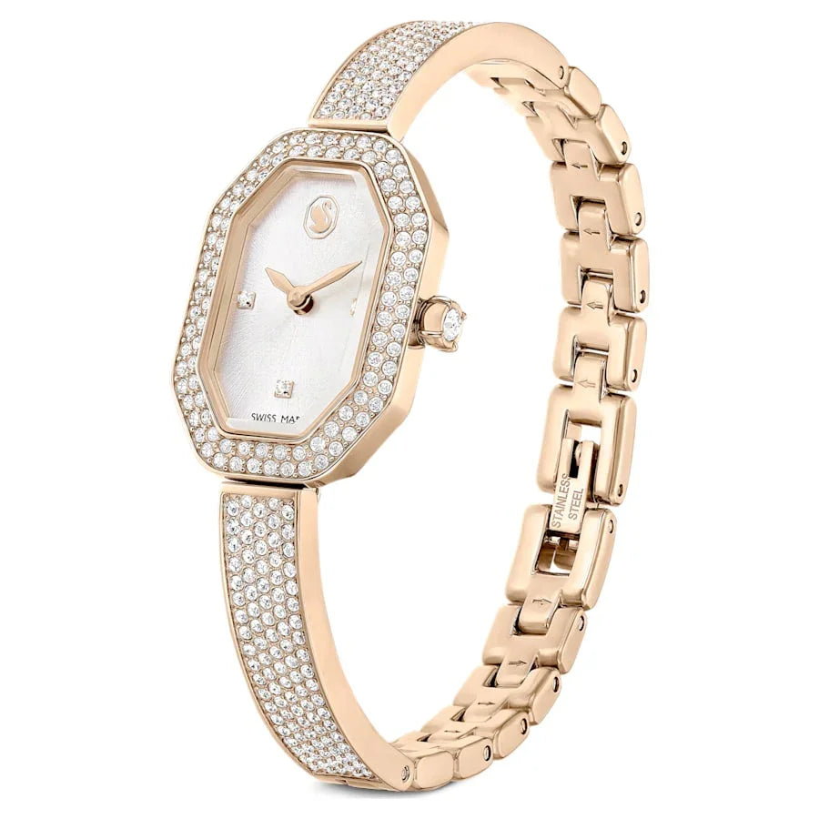 Dextera armring damklocka guldstål – Swarovski