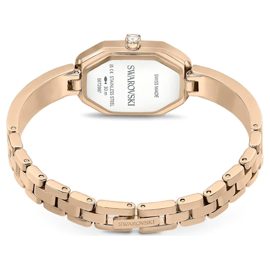 Dextera Bangle Gold Steel Damklocka – Swarovski view 5