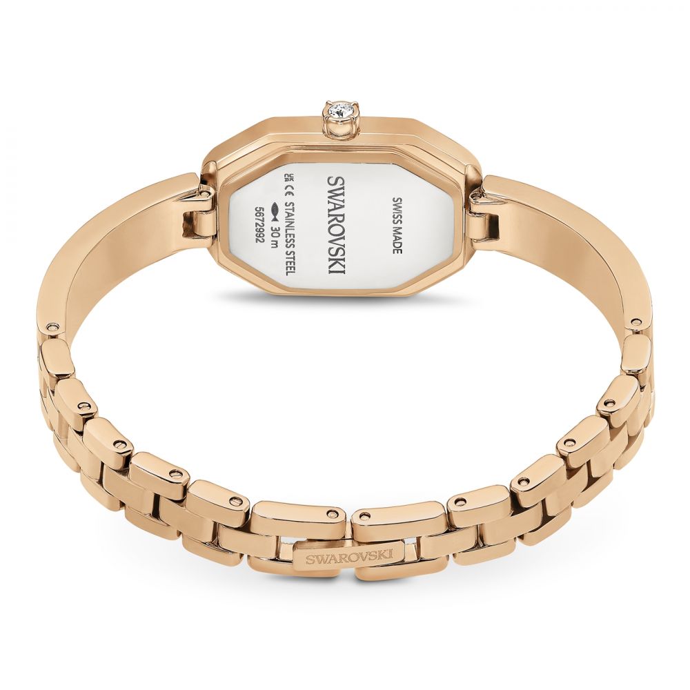 Orologio da donna Dextera Bangle in acciaio oro rosa – Swarovski