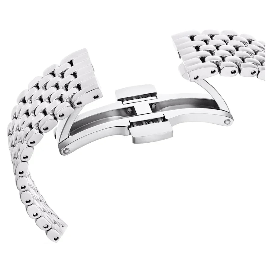 Certa metall sølv dameklokke – Swarovski visning 3