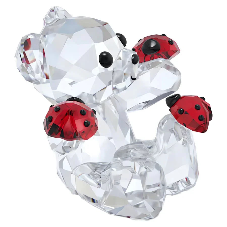 Kris Good Luck Bear-figur – Swarovski-visning 3