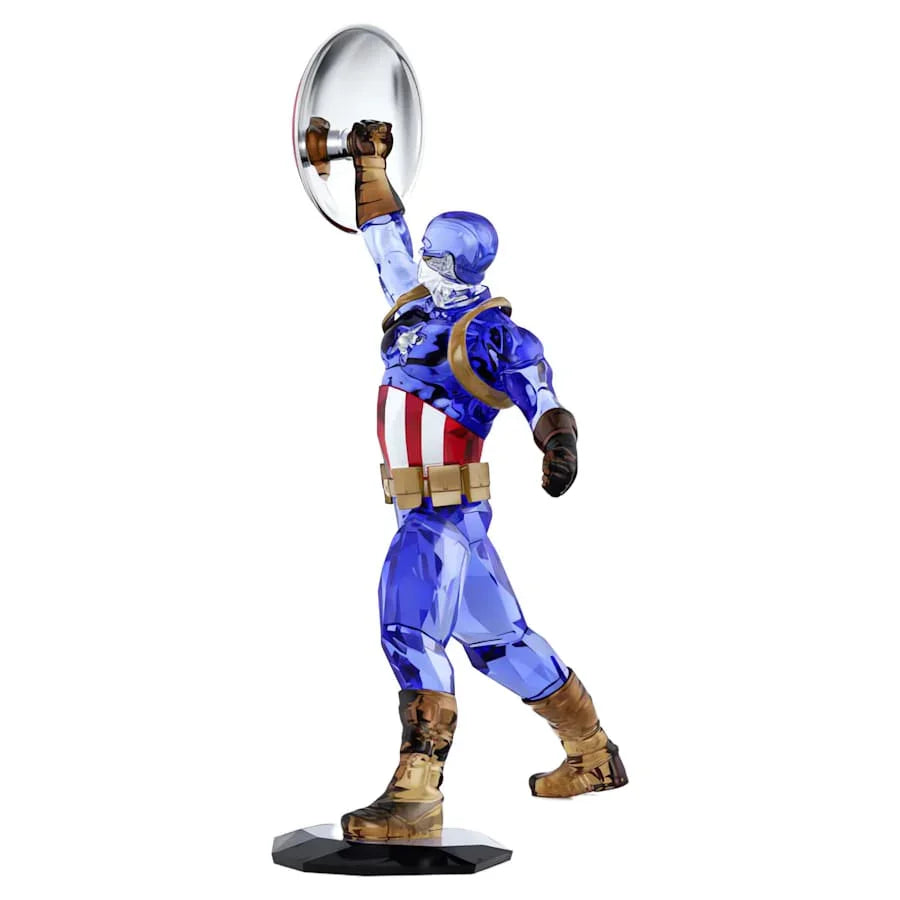 Marvel Captain America-figur – Swarovski-visning 2