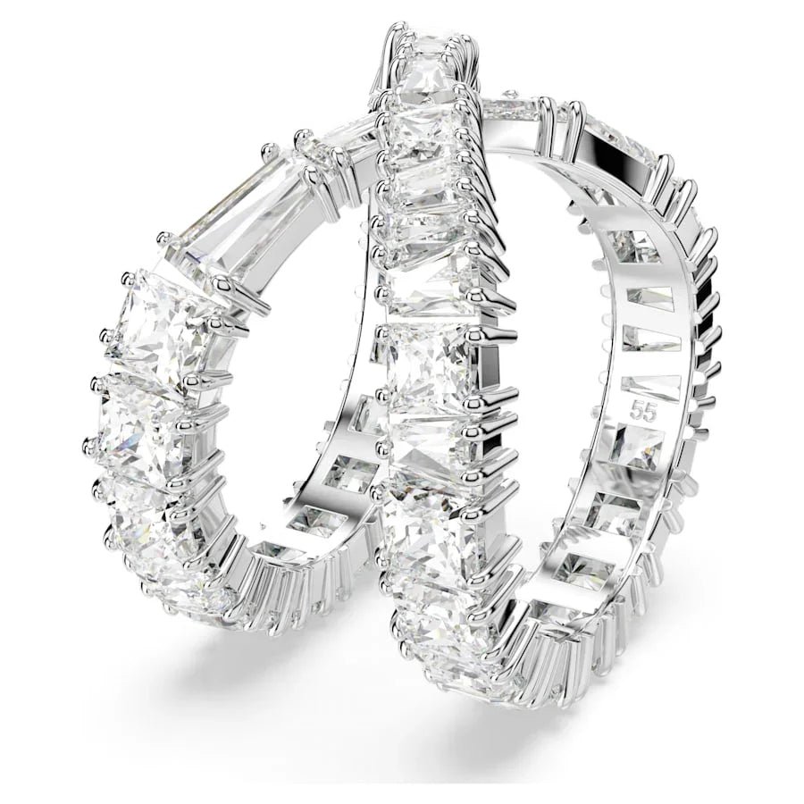 Anello da donna Hyperbola Infini bianco argento – Swarovski vista 3