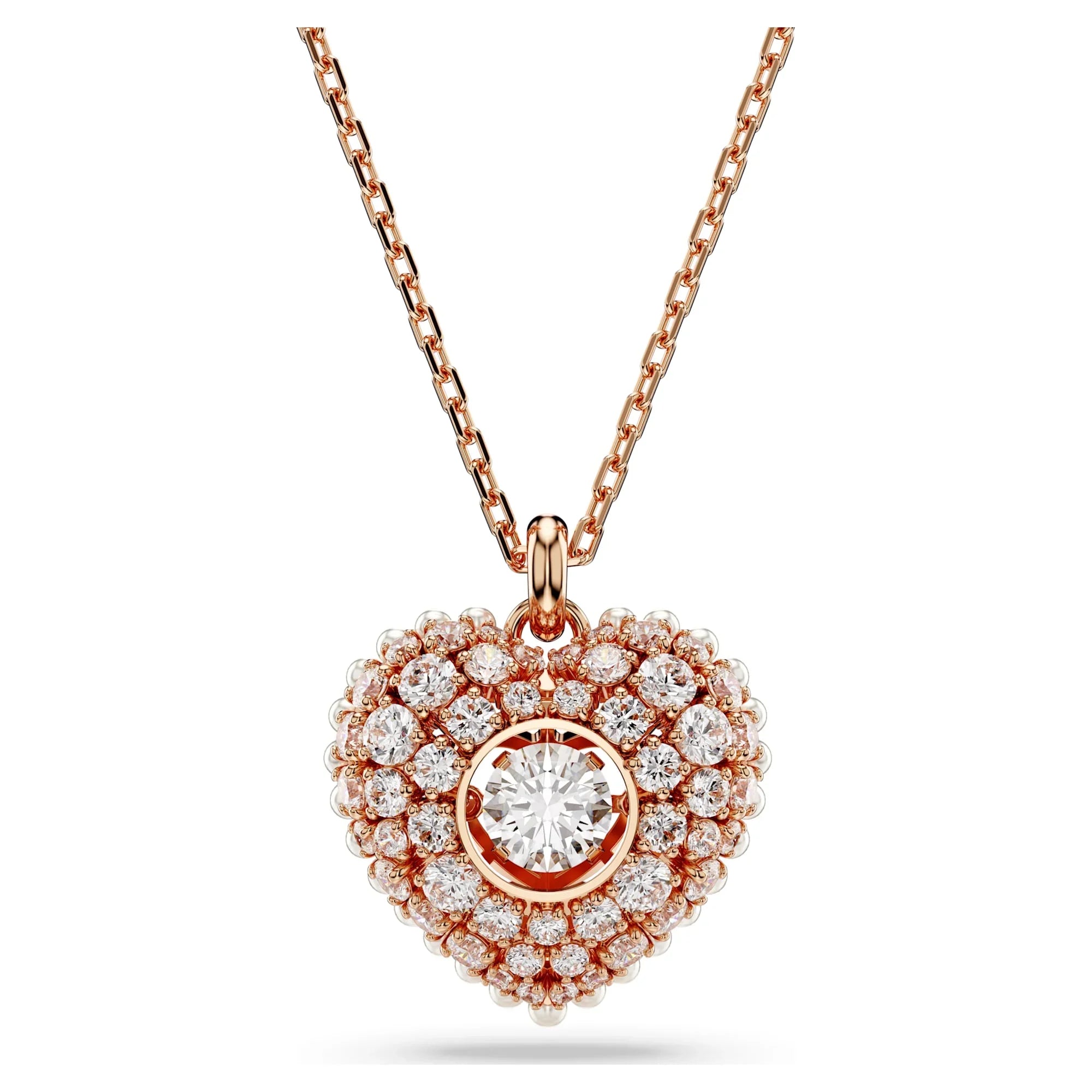 Swarovski vedhæng - Idyllia - Hvid & Rosé