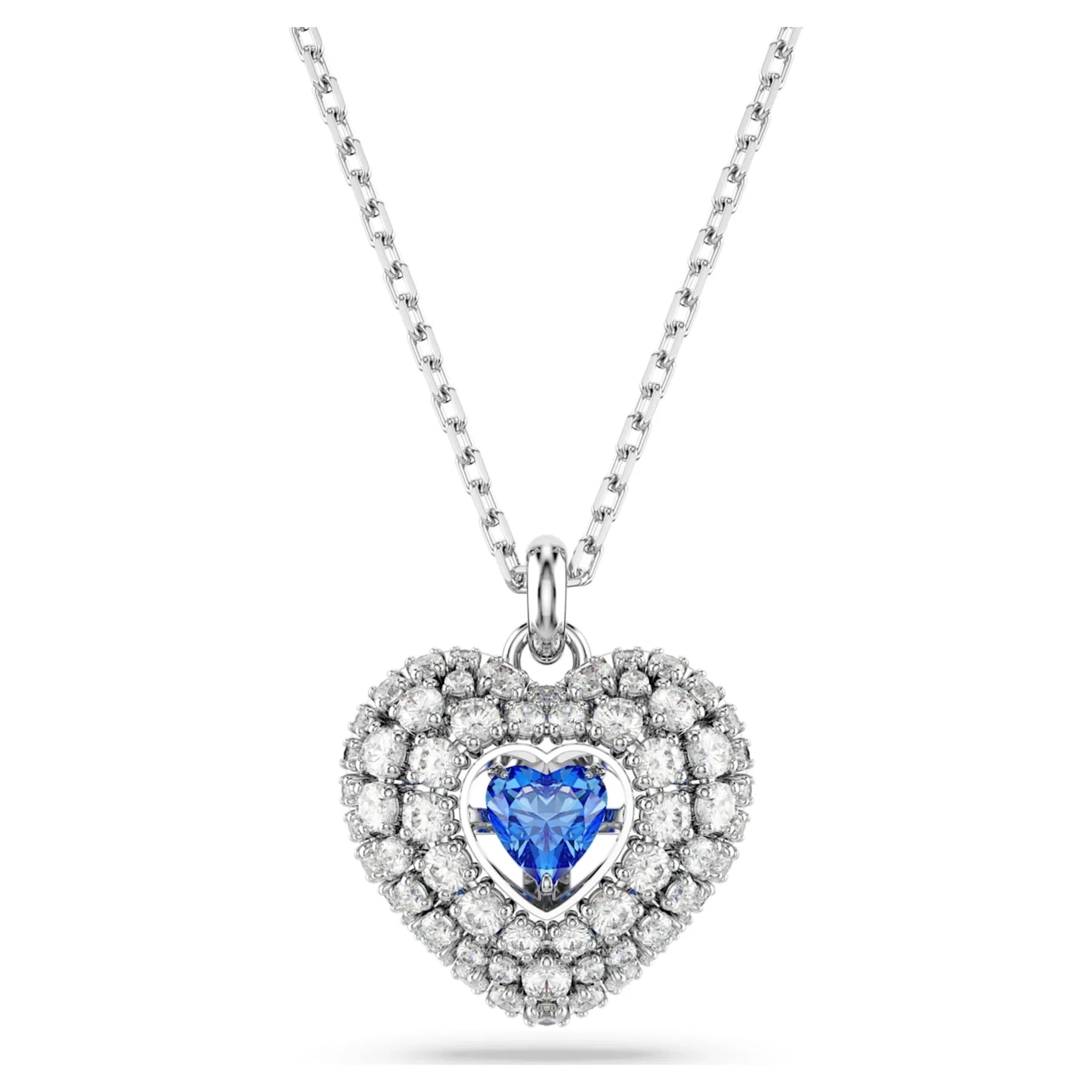 Swarovski medál - Idyllia - kék és ezüst