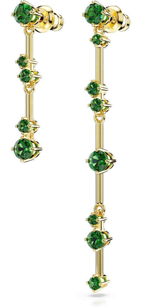 Women's Constella Green Gold Earrings – Swarovski