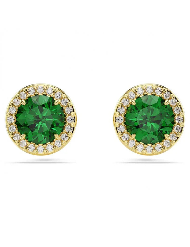 Brincos femininos Una Angelic em ouro verde - Swarovski