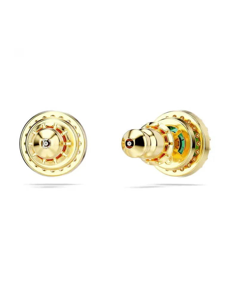 Brincos femininos Una Angelic em ouro verde - Swarovski vista 3