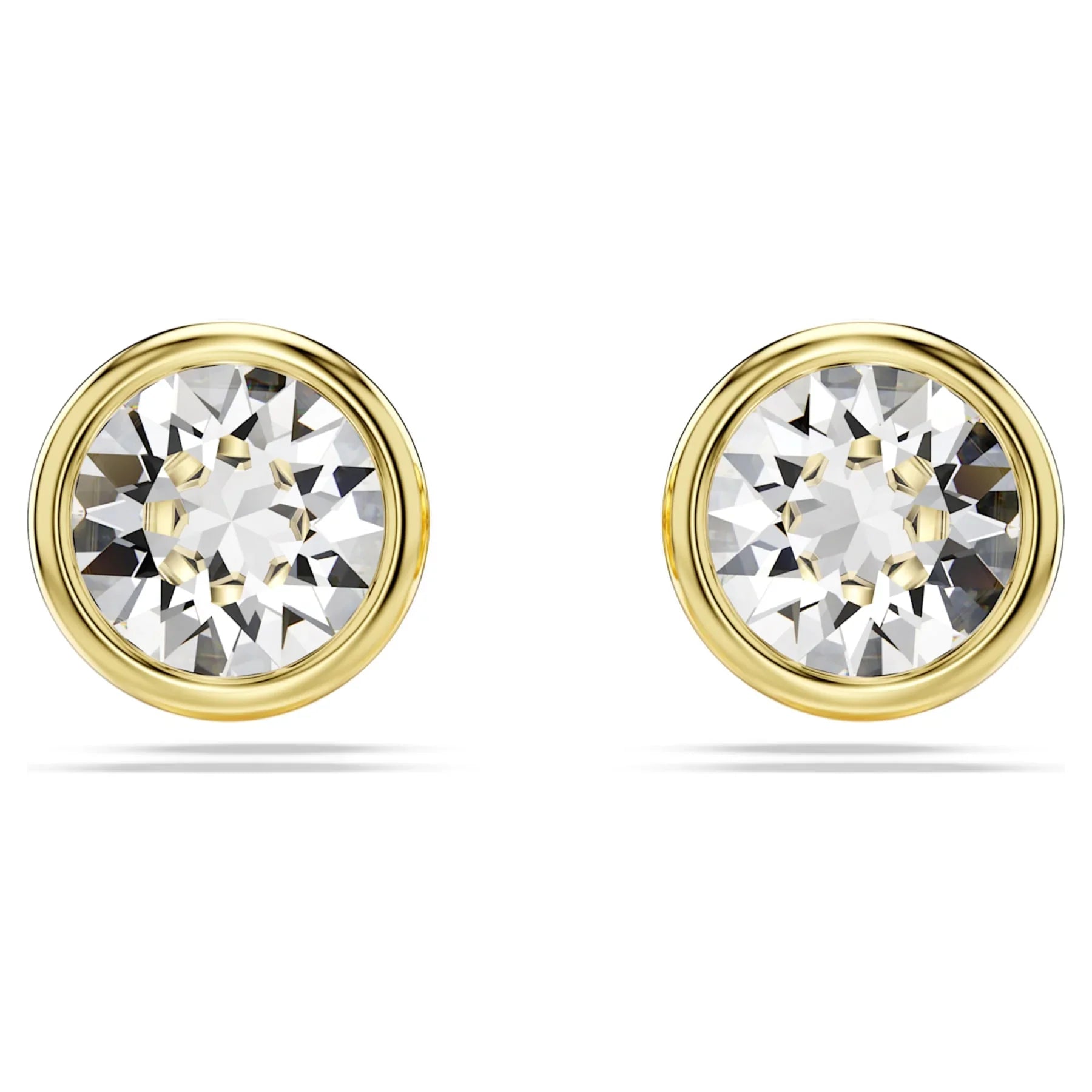 Kolczyki damskie Imber z białego złota – Swarovski