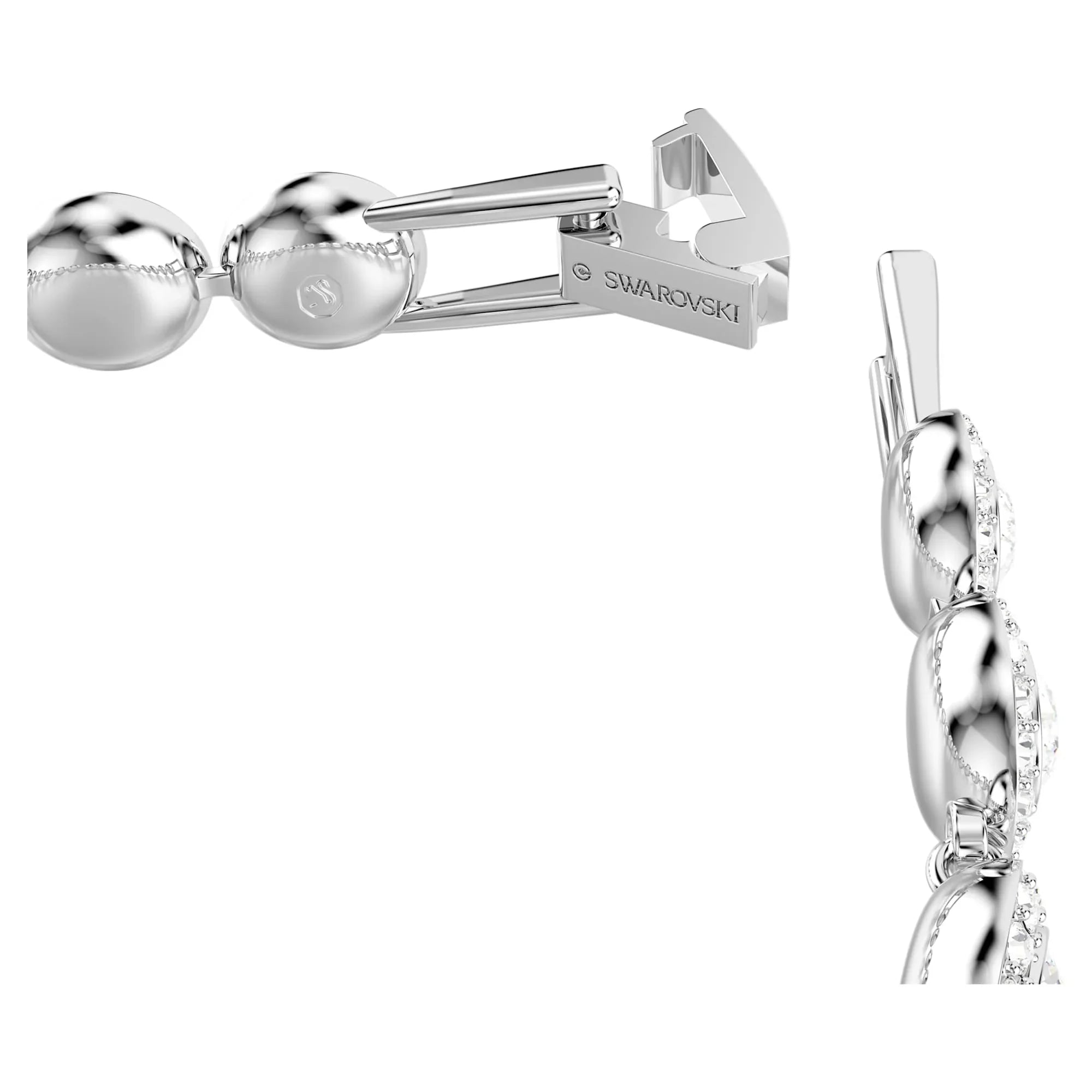 Bracelet Swarovski - Una Angelic - Taille ronde - Blanc & Argenté vue 3