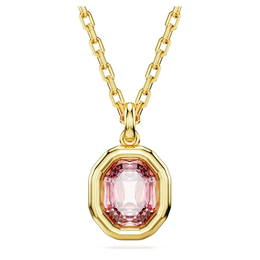 Μενταγιόν Imber Octagonal Rose Gold – Swarovski