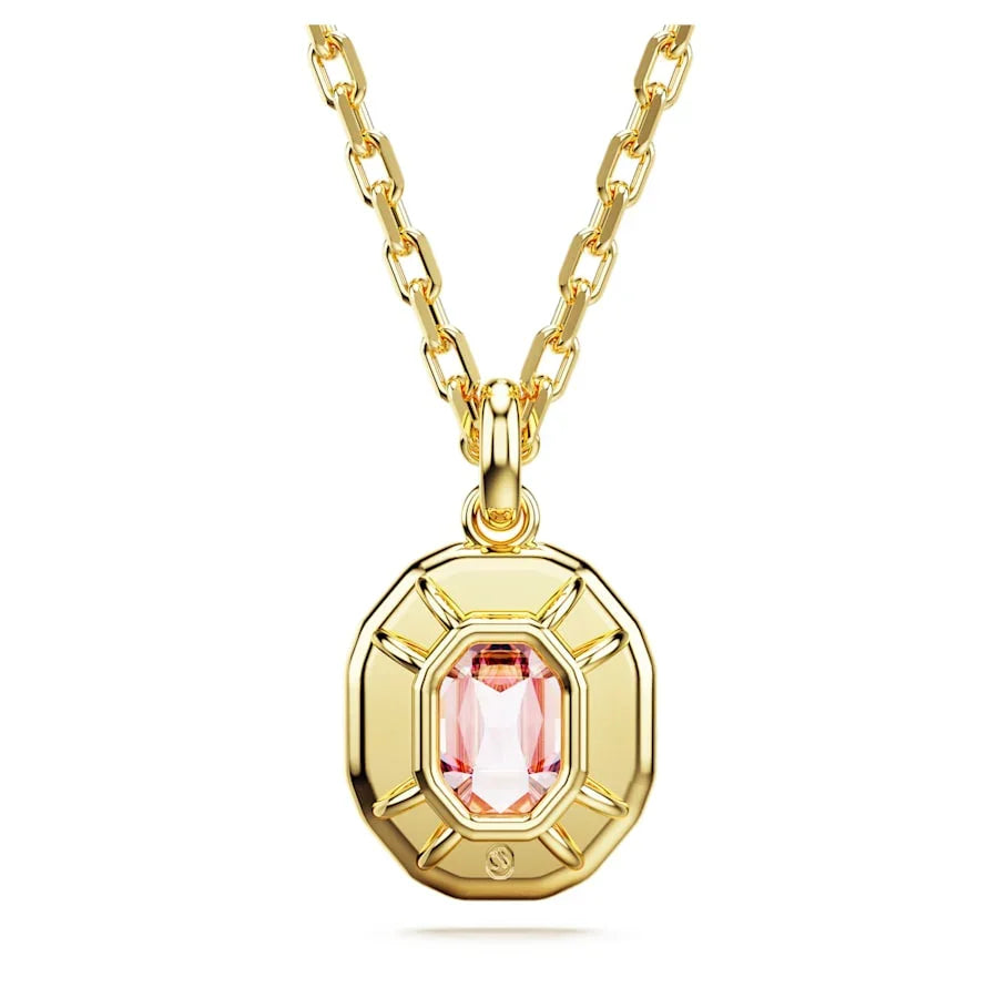 Οκταγωνικό μενταγιόν από ροζ χρυσό Imber – άποψη Swarovski 4