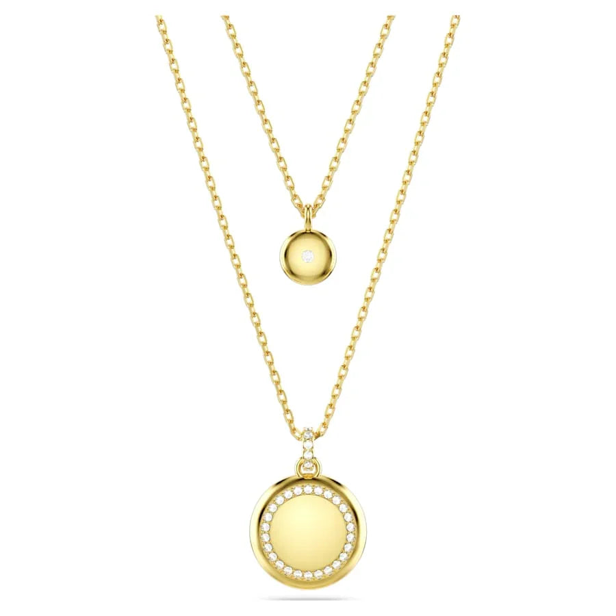 Sublima Pingente Múltiplo Ouro Branco – Swarovski