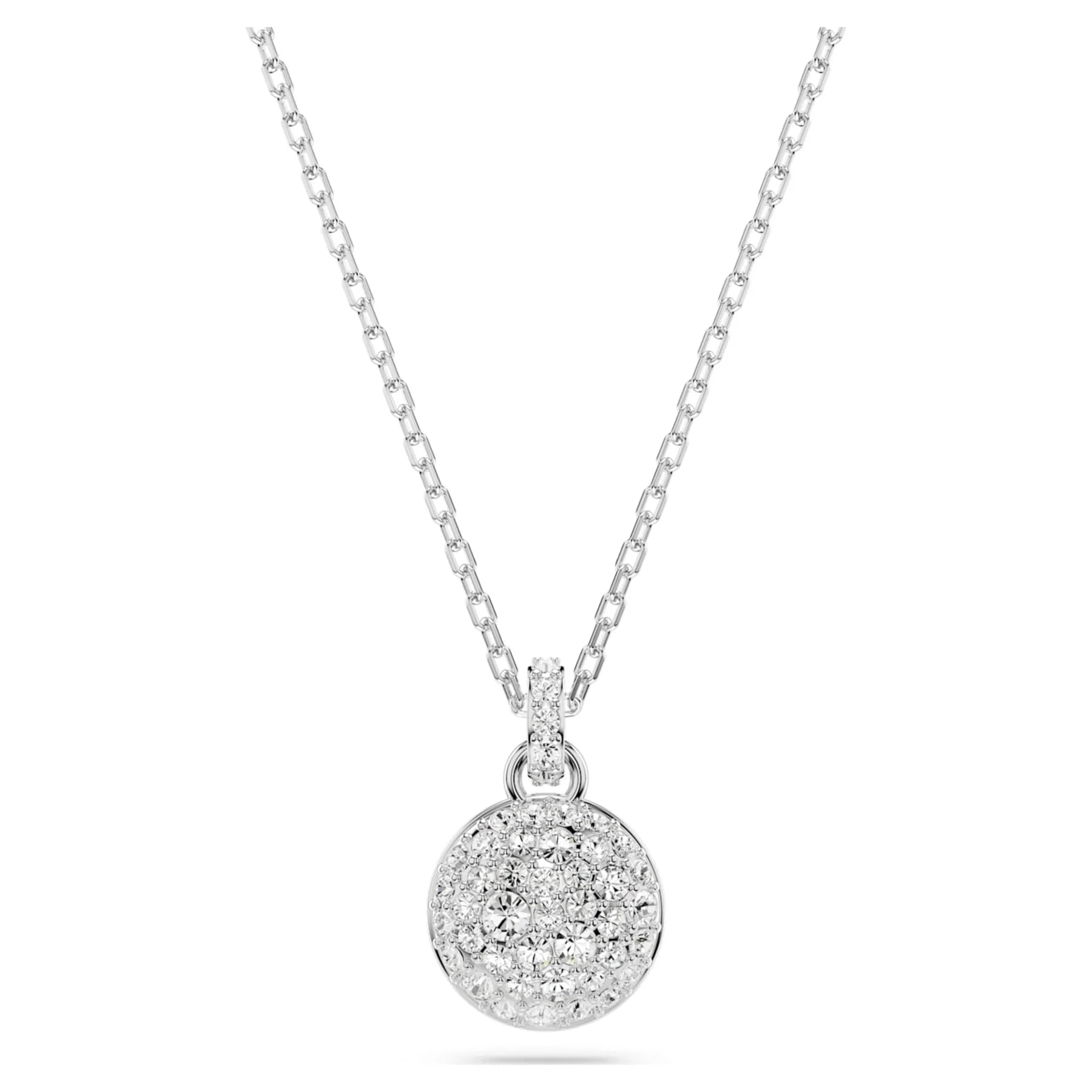 Colgante Swarovski - Meteora - Blanco y Plata