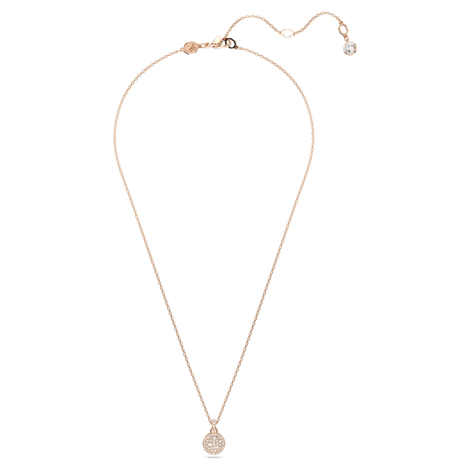 Sublima Anhänger Weißgold Rose – Swarovski Ansicht 4