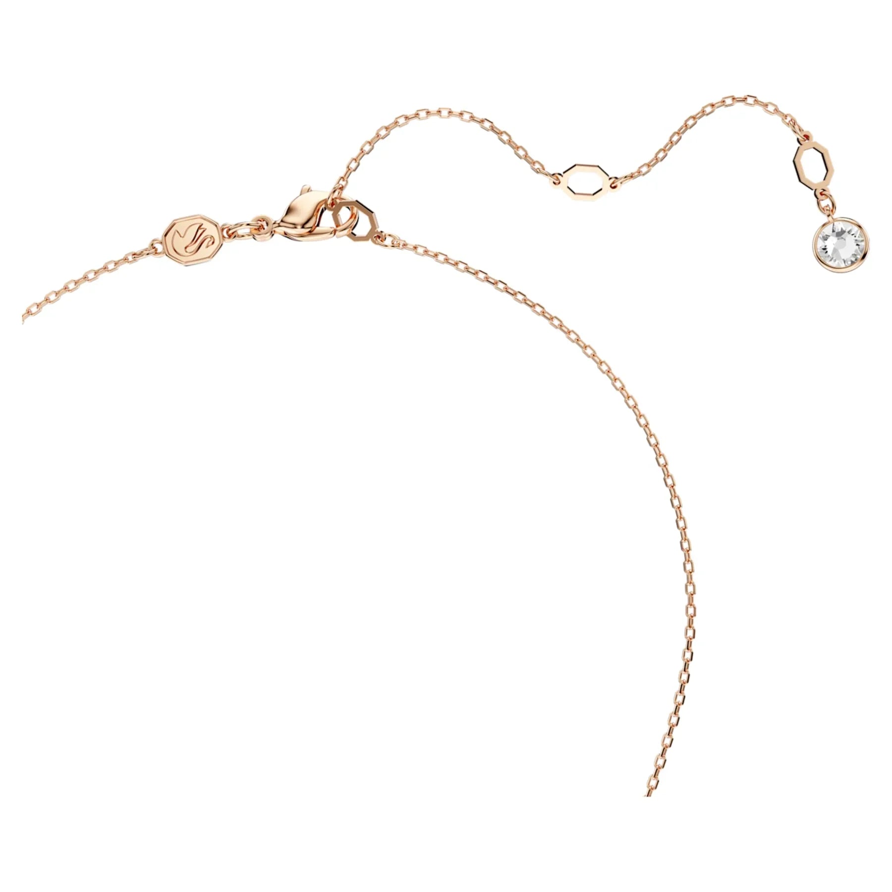 Sublima Anhänger Weißgold Rose – Swarovski Ansicht 3