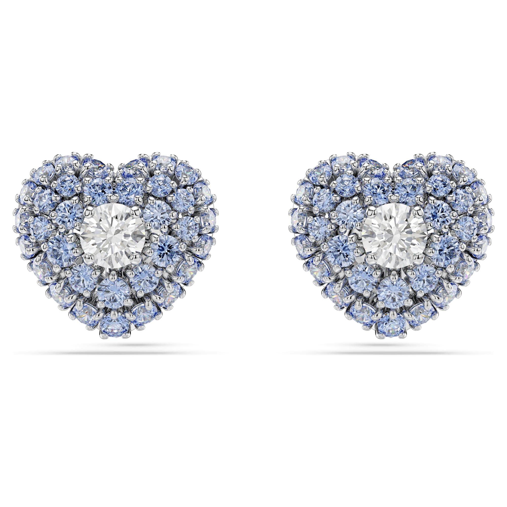 Swarovski fülbevaló - Idyllia - kék és ezüst