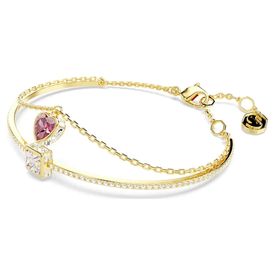 Pulsera Swarovski - Chroma - Rojo y Dorado vista 5