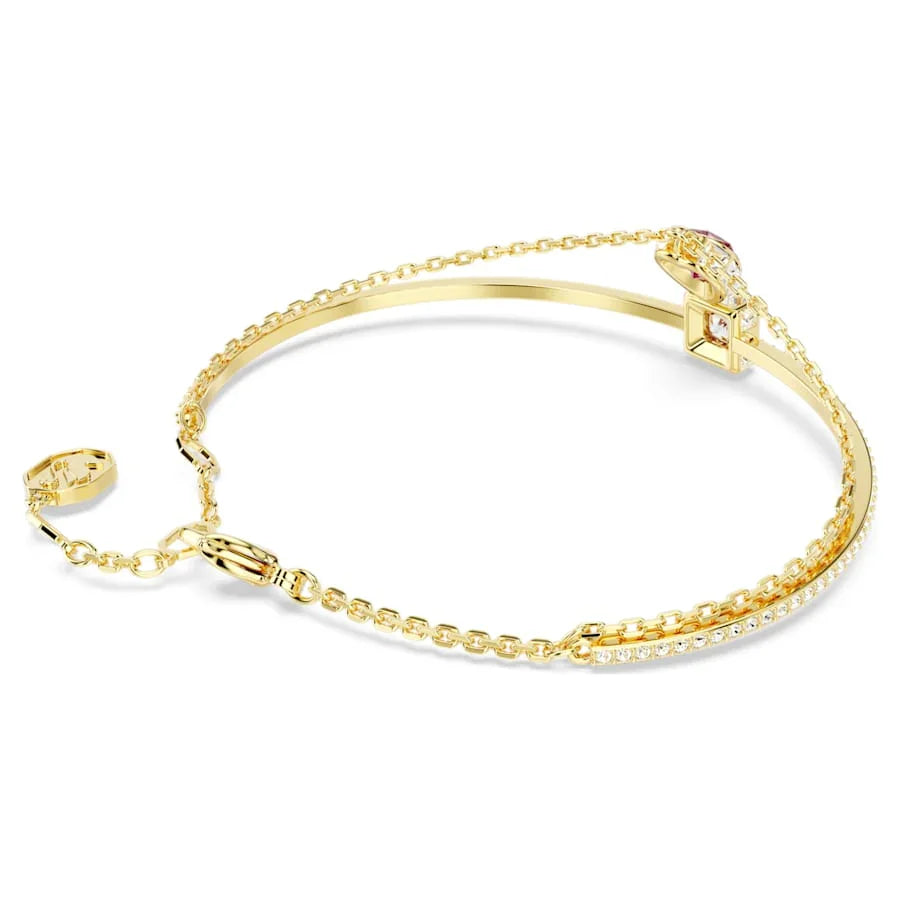 Pulsera Swarovski - Chroma - Rojo y Dorado vista 3