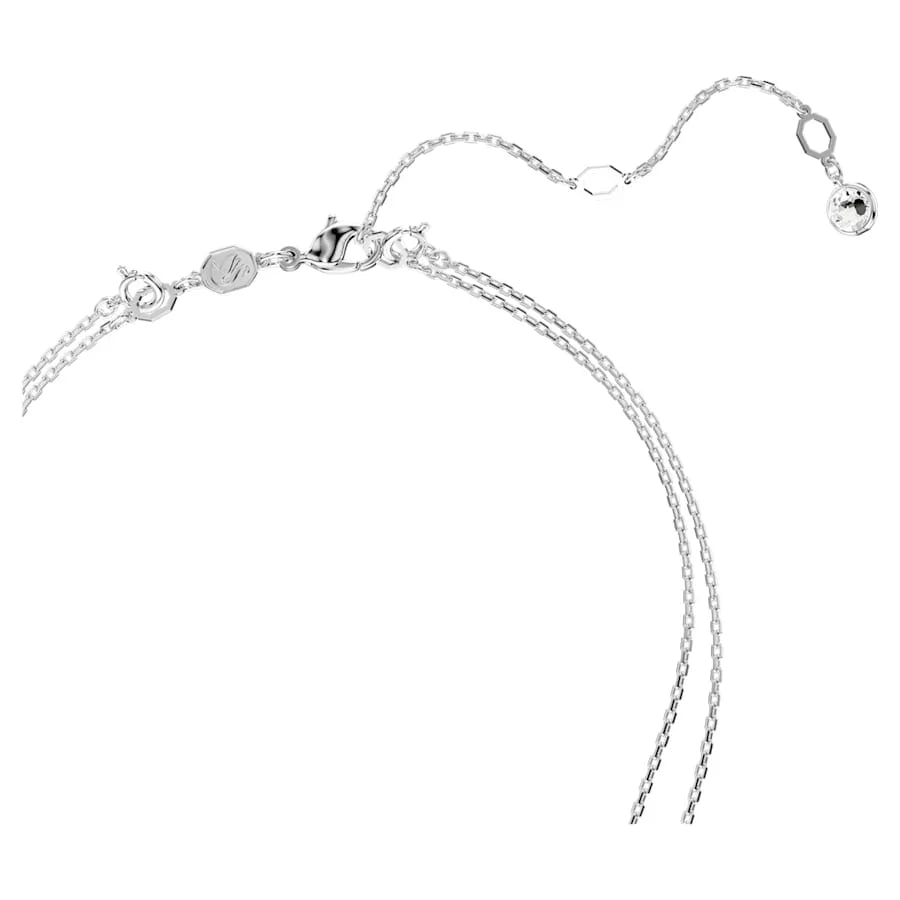 Wisiorek Swarovski – Sublima – widok biało-srebrny 5
