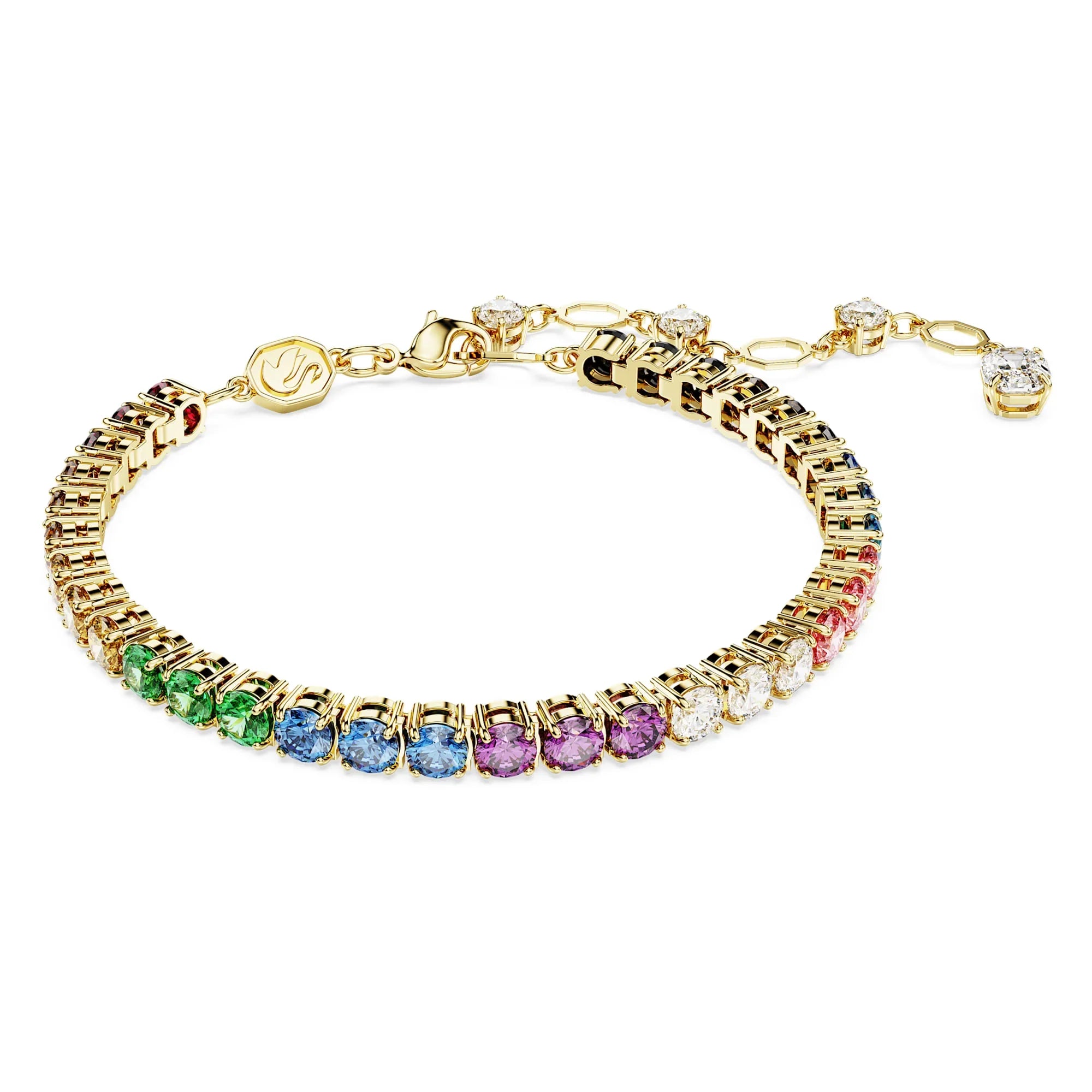 Swarovski armband - Tennis Matrix - Rund storlek
