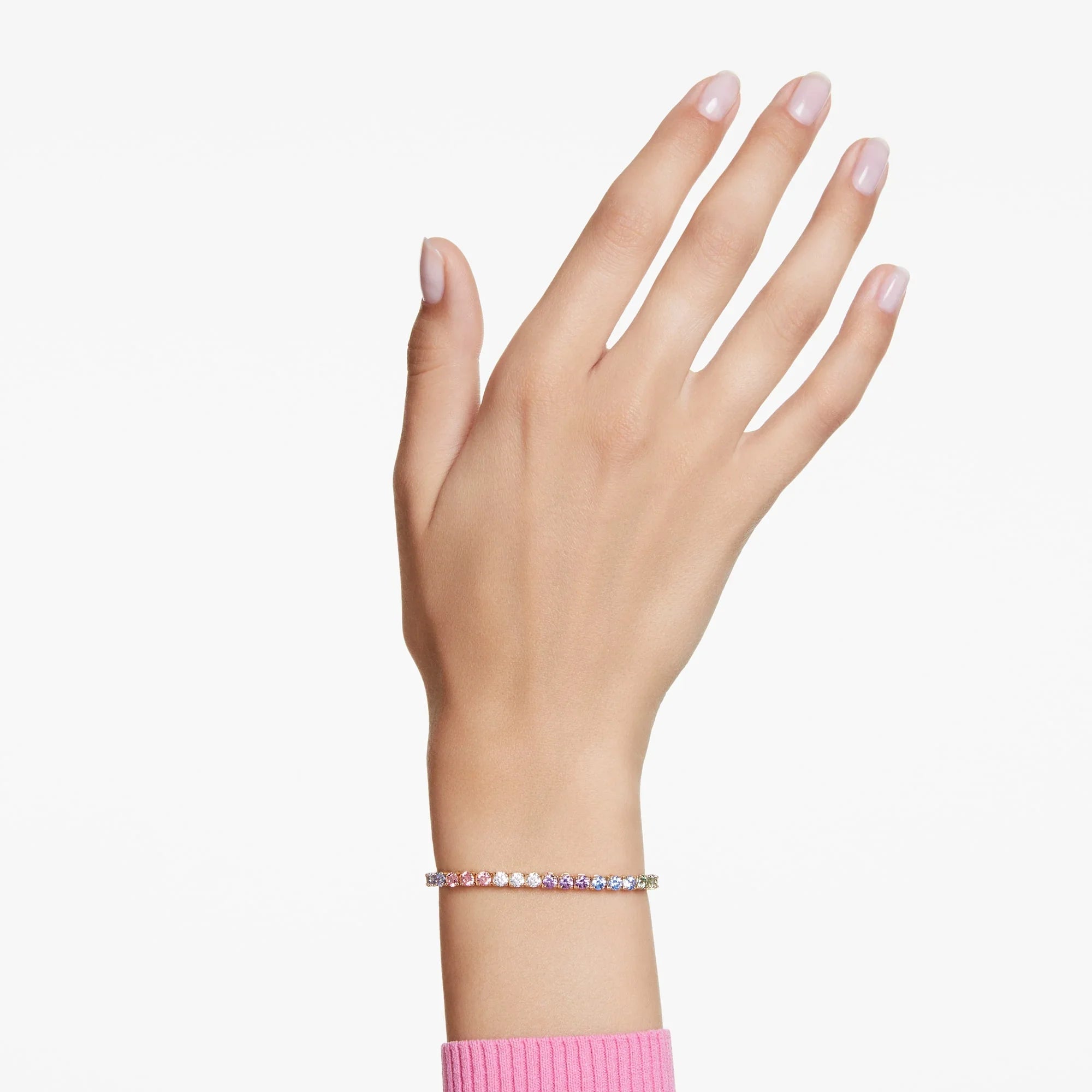 Swarovski armband - Tennis Matrix - Rund storlek vy 2