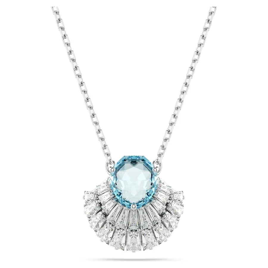 Swarovski medál - Idyllia - kék és ezüst