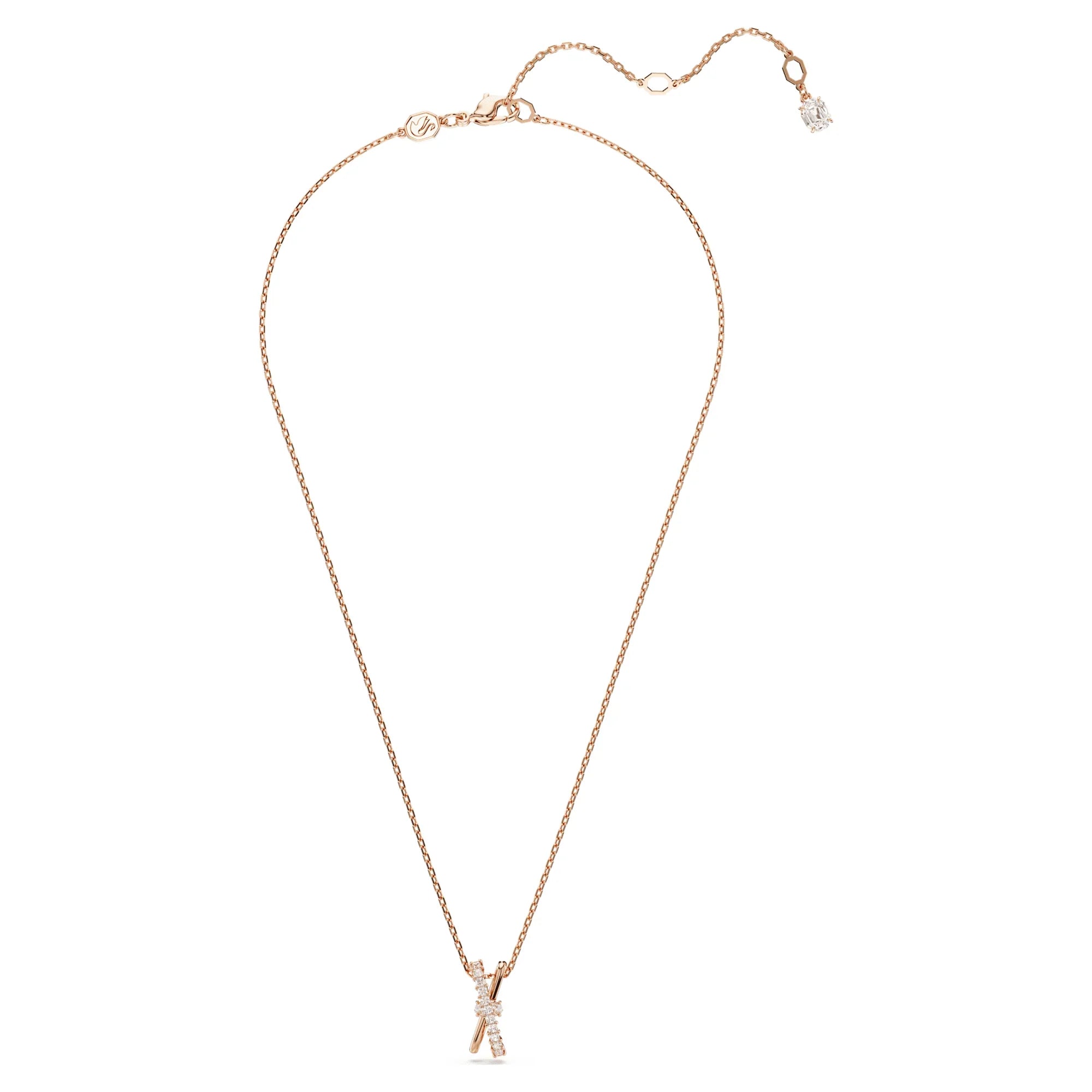 Swarovski vedhæng - Hyperbola - Forskellige størrelser - Hvid & Rosé udsigt 5