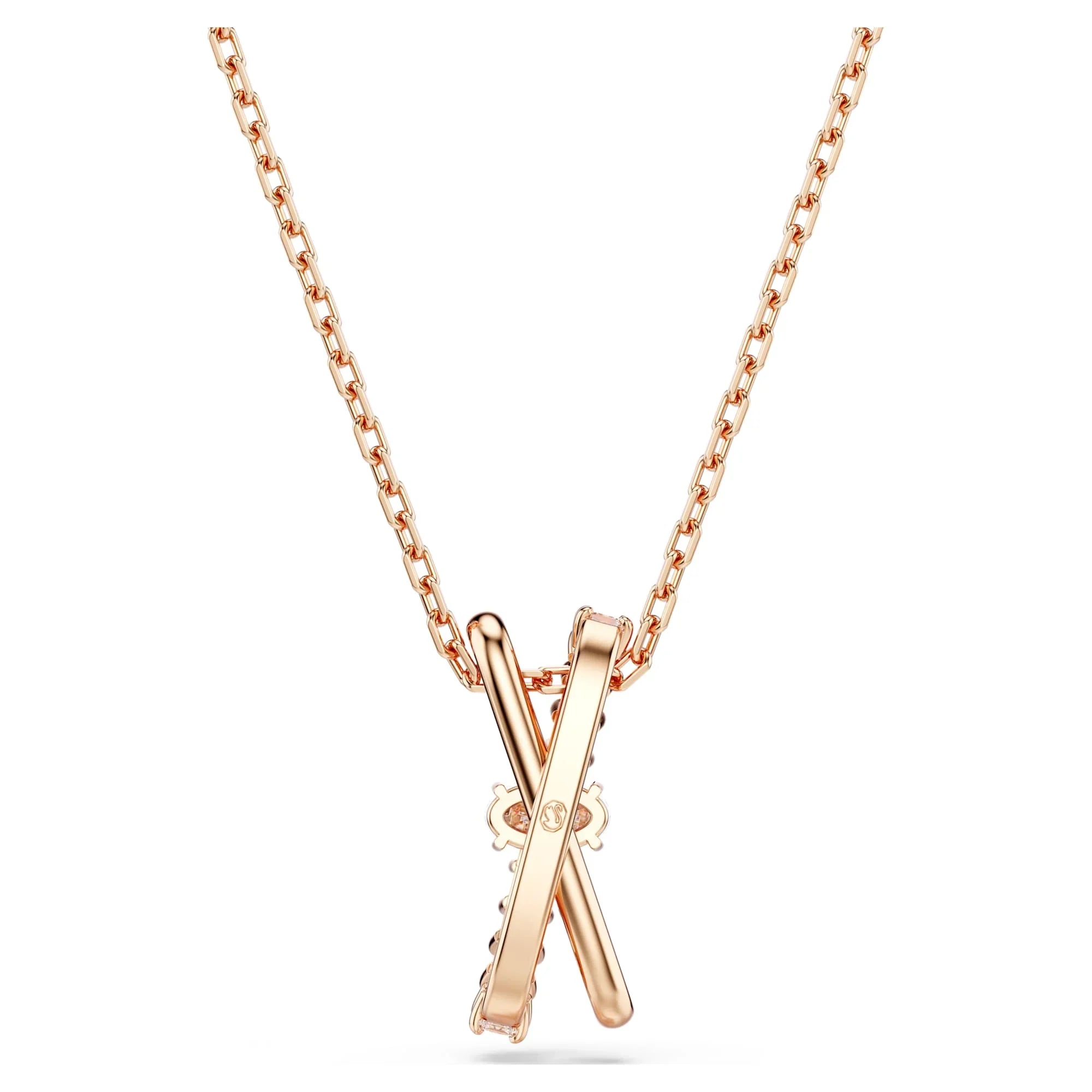 Swarovski vedhæng - Hyperbola - Forskellige størrelser - Hvid & Rosé udsigt 3