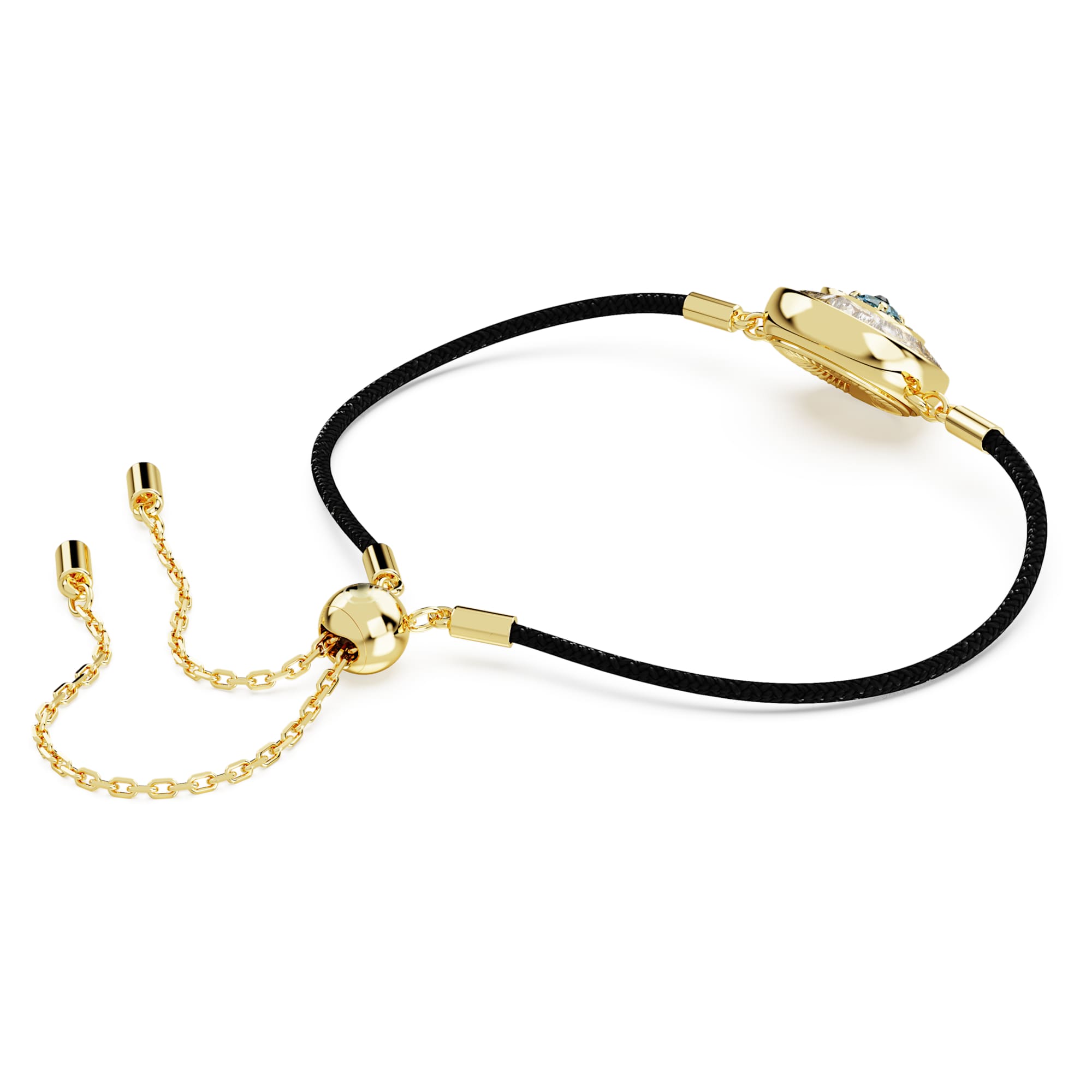 Symbolica - Ojo - Azul Dorado - Pulsera - Swarovski