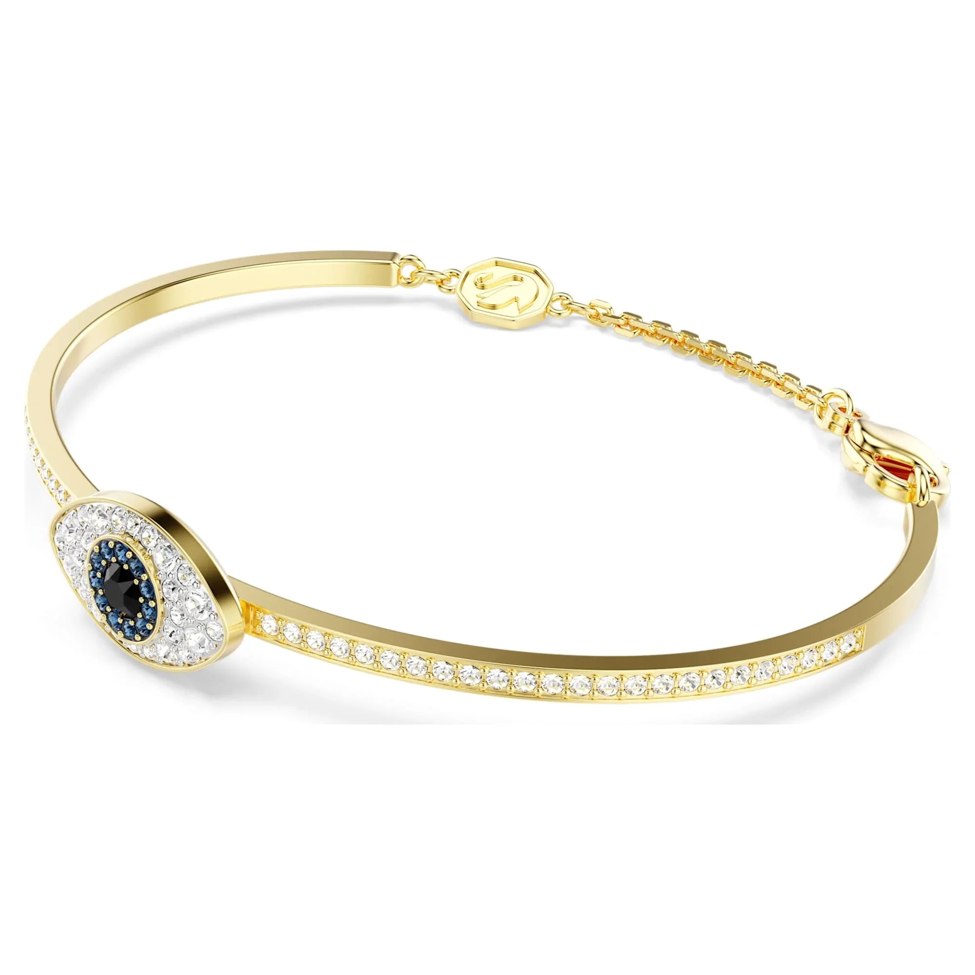 Symbolica - Eye - Golden Blue - Armring - Swarovski view 5