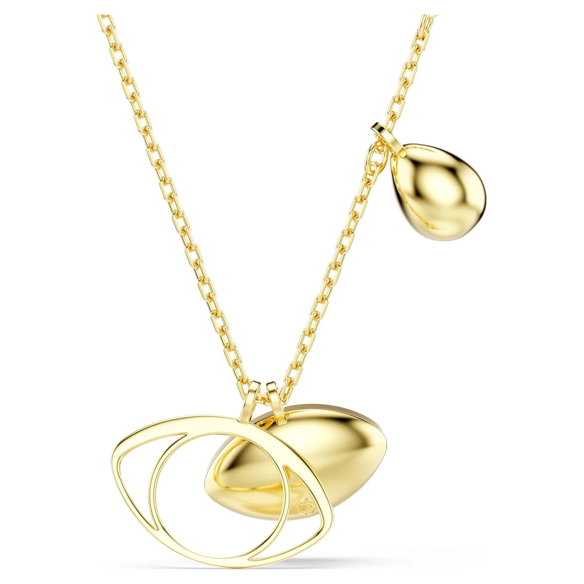 Guldblå Lucky Eye Symbolica Pendant – Swarovski-visning 3