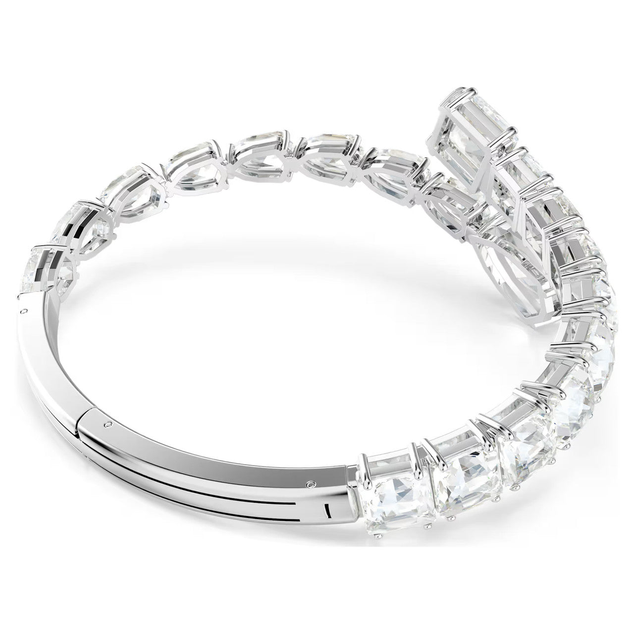 Matrix Women's Bracelet White Silver – Swarovski
