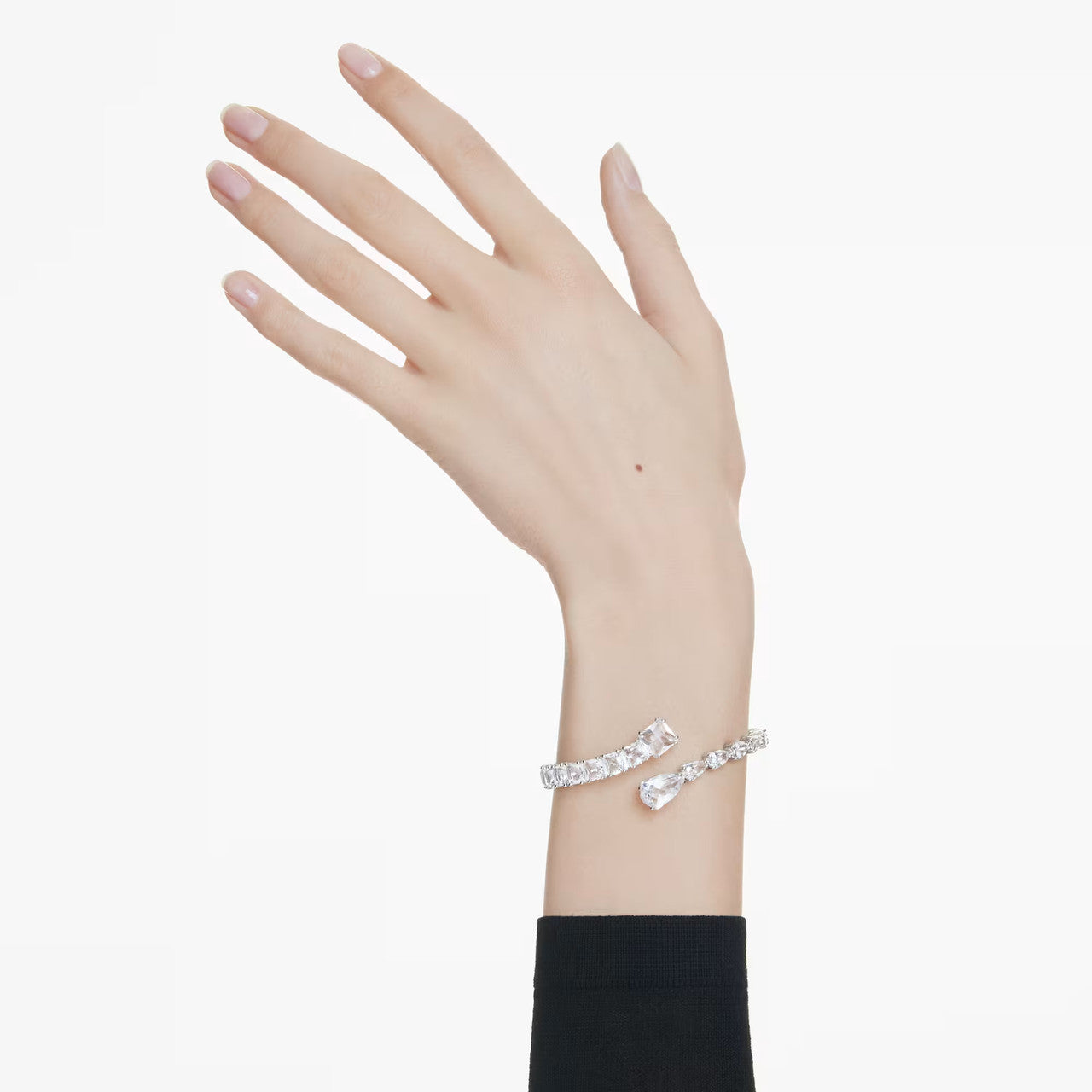 Matrix Women's Bracelet White Silver – Swarovski