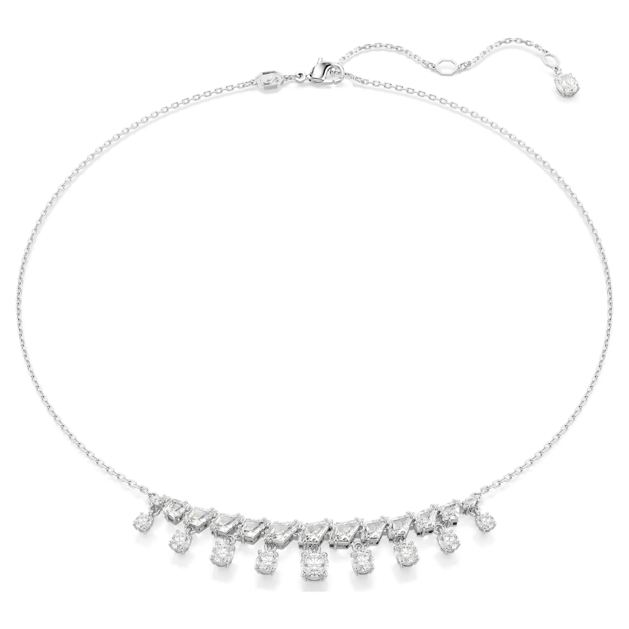 Swarovski Necklace - Idyllia - Various Sizes - White & Silver