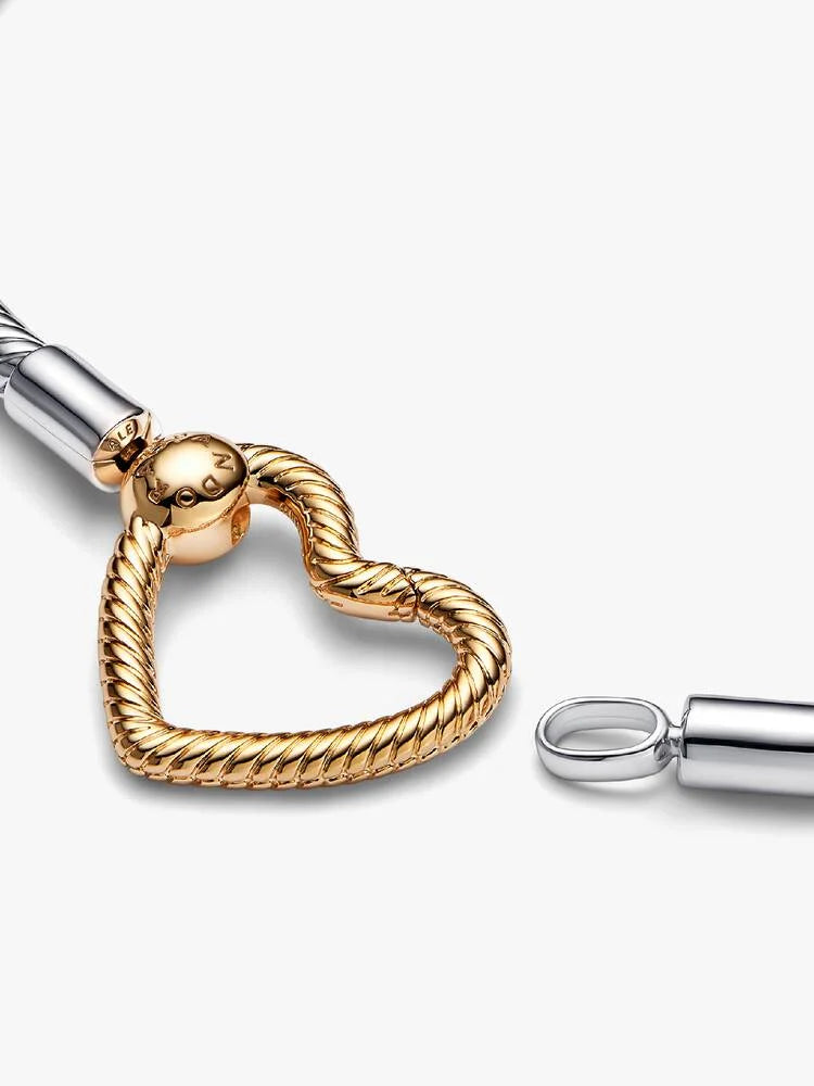 Pandora Armband - Snake Mesh Hjärtlås